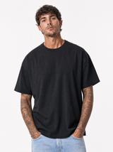 LOUVRE t-shirt cropped nera