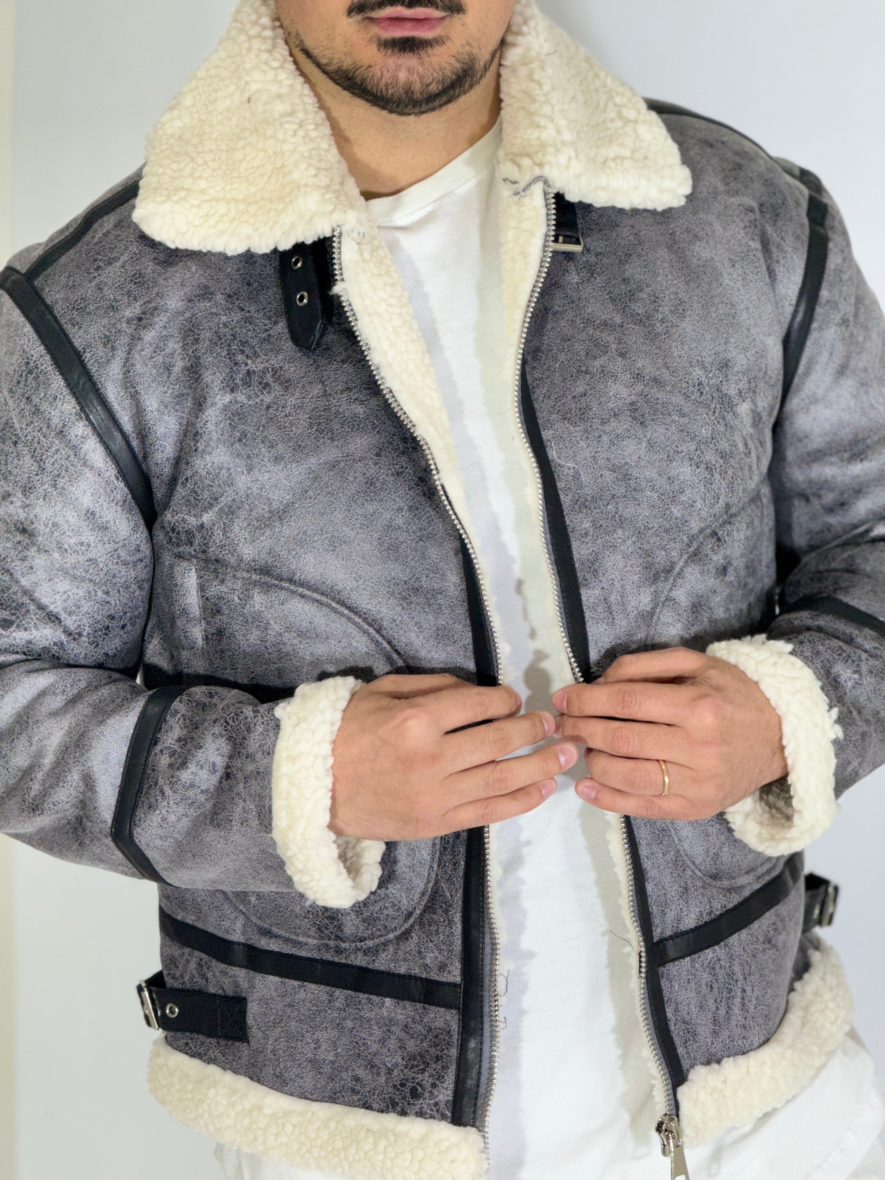 Eco montone grigio ART885259