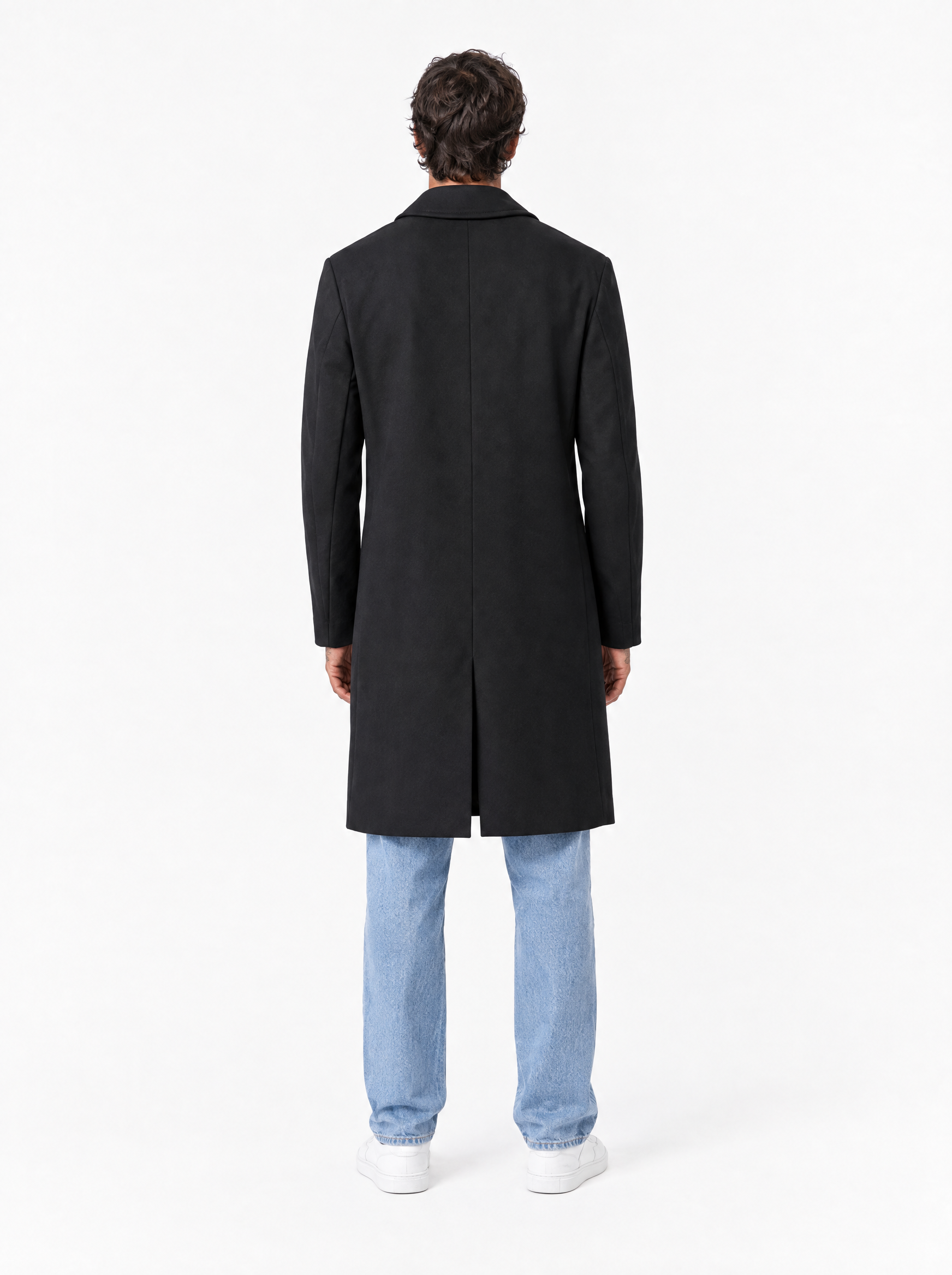 WONDER Trench elegante nero
