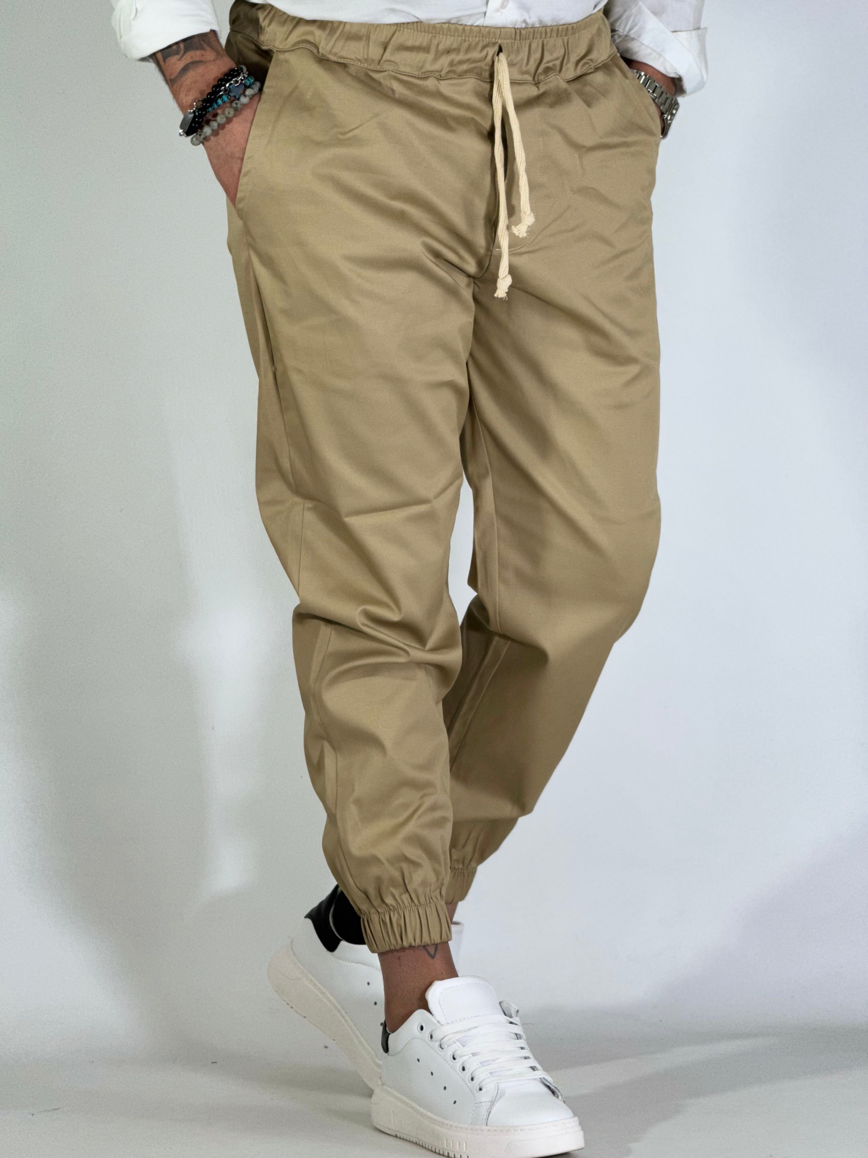 Pantalaccio molla beige GPE520