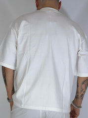 T-shirt con taschino panna SANTAMONICA