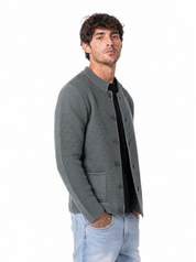 MORGAN cardigan coreano grigio