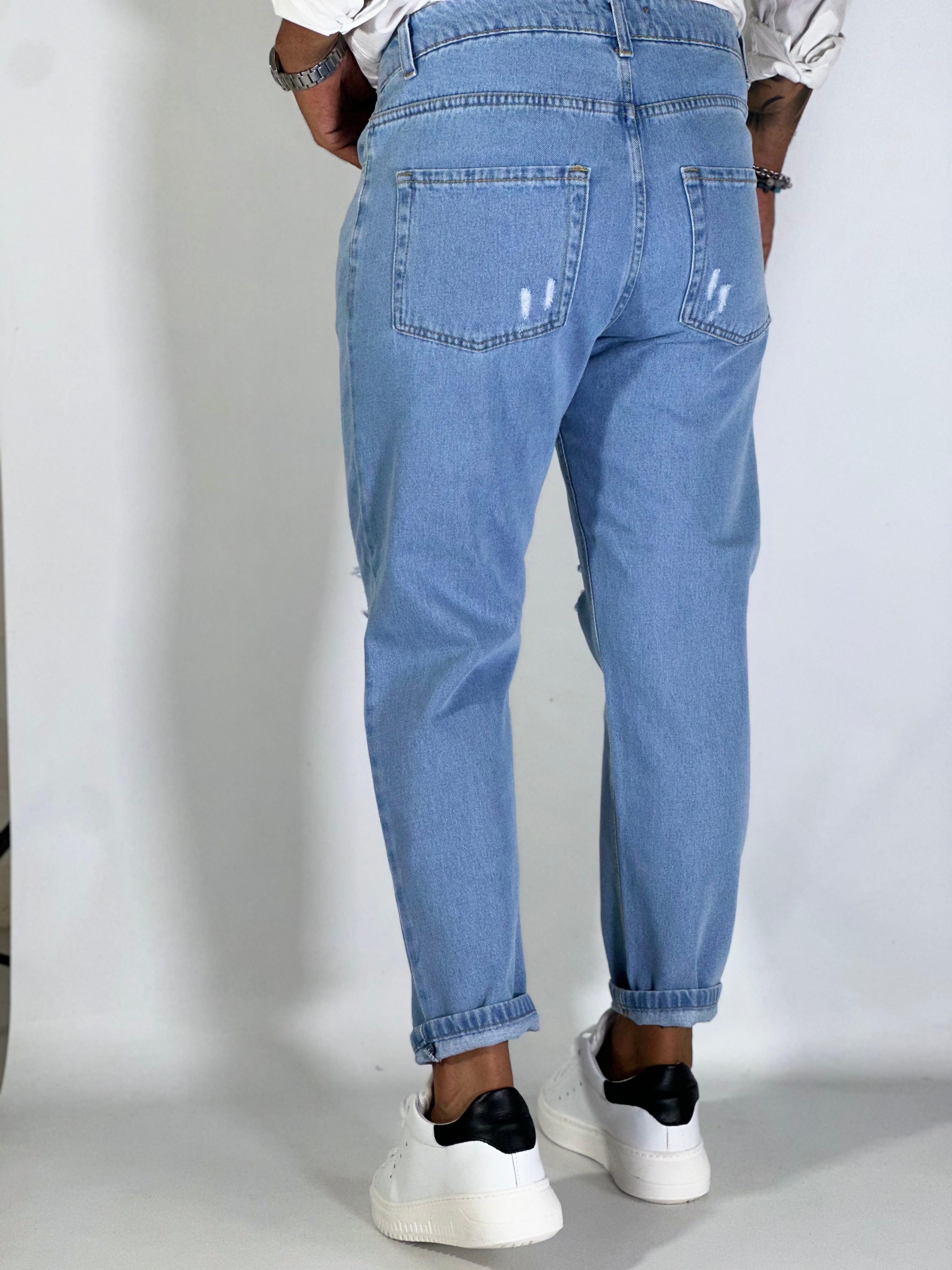 Jeans loose fit chiaro CR2544