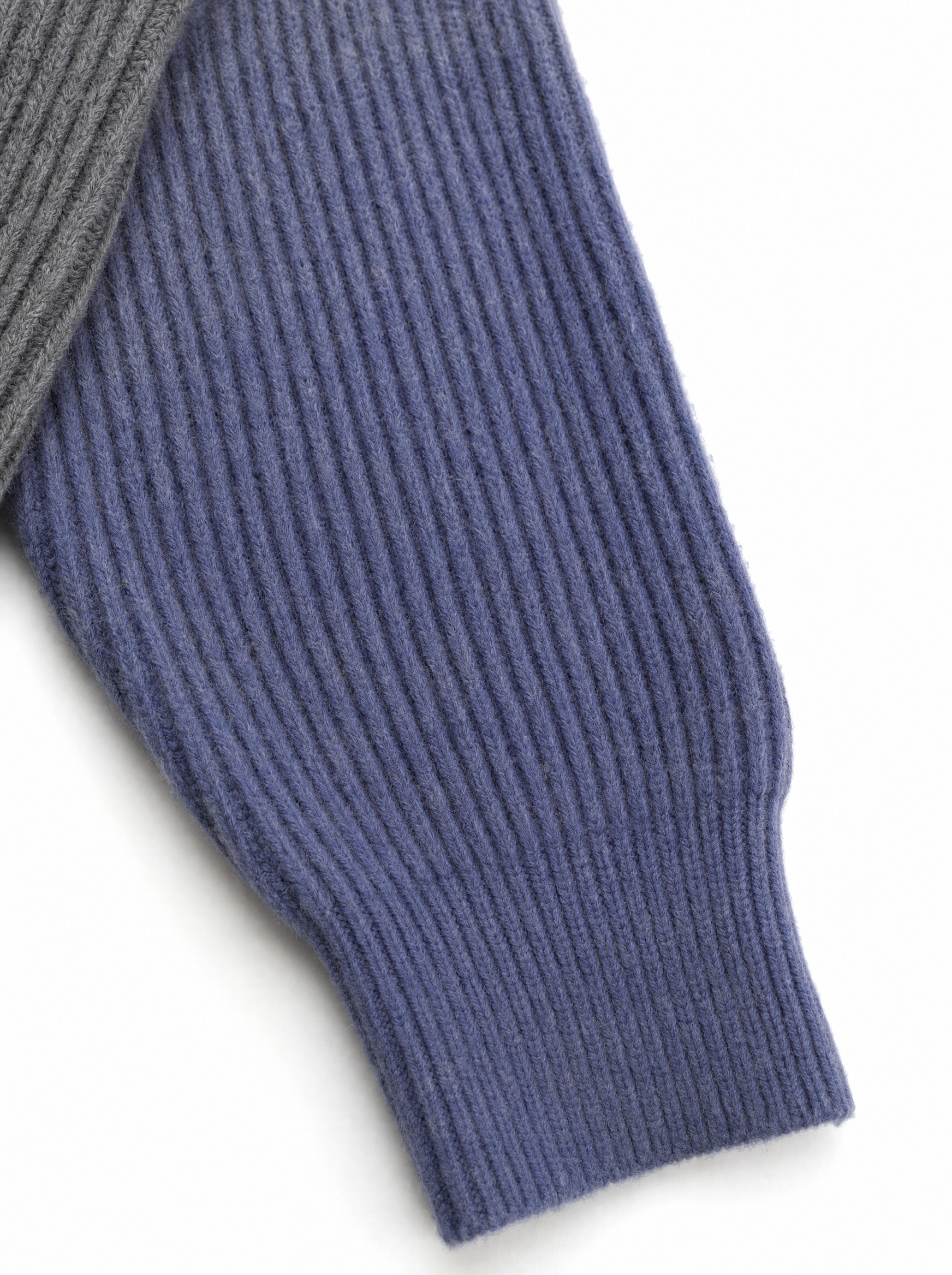 Maglia costine medium gray W86428