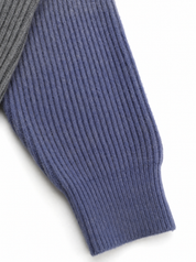 Maglia costine medium gray W86428