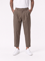 NOMAD AD45 Pantalone carrot con pince fango