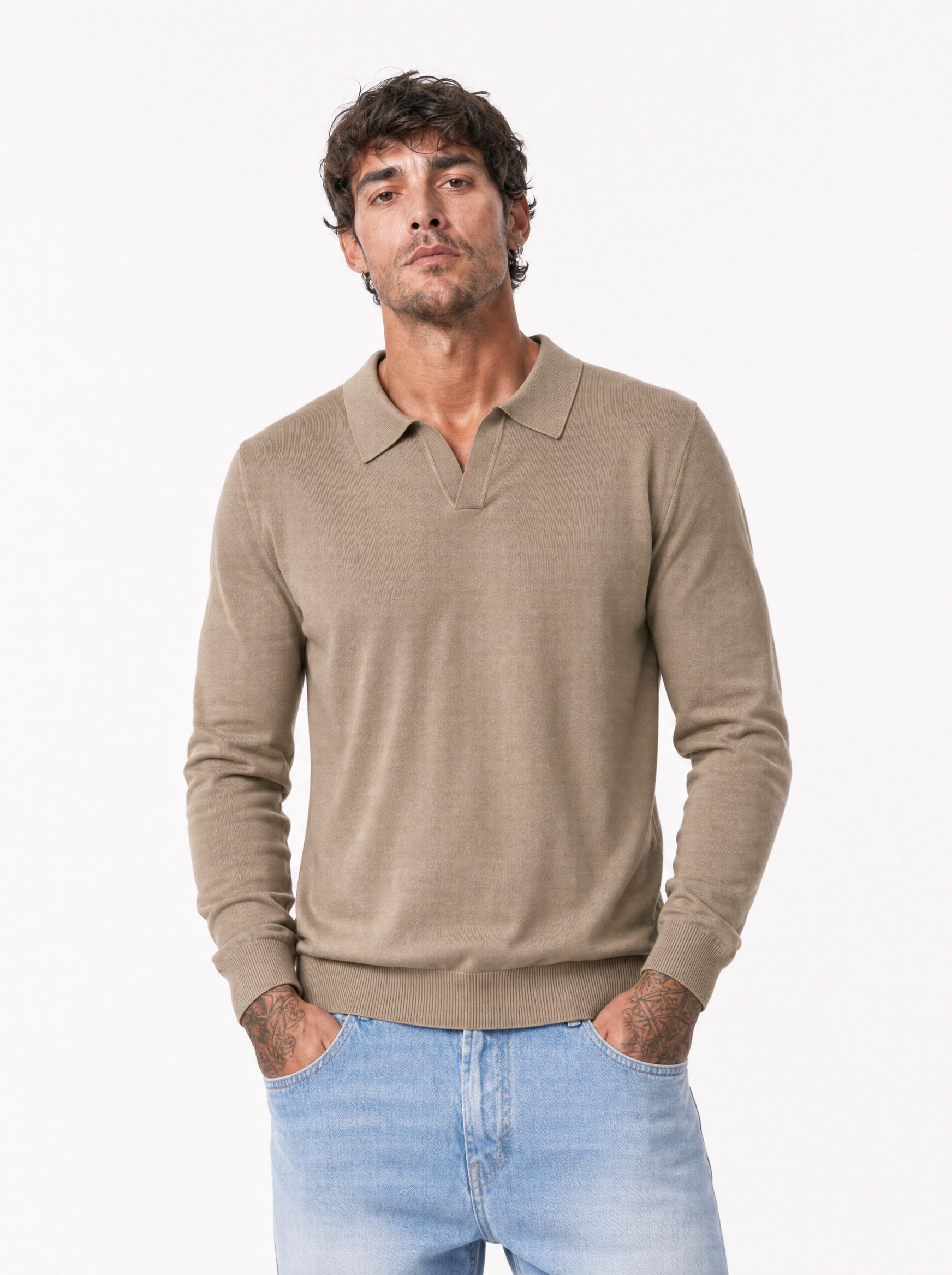 Polo beige MT852
