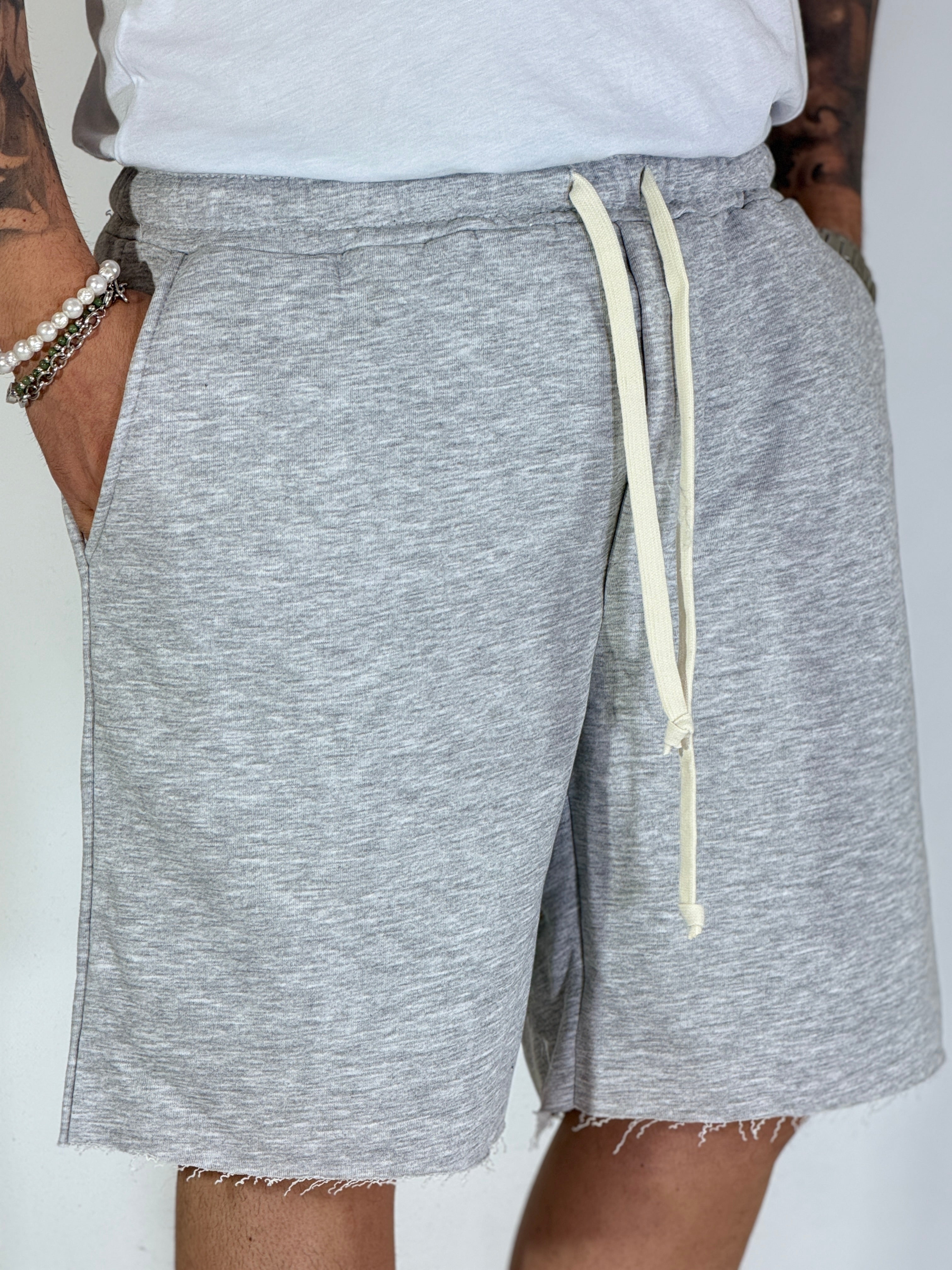Bermuda tuta grigio AD256622