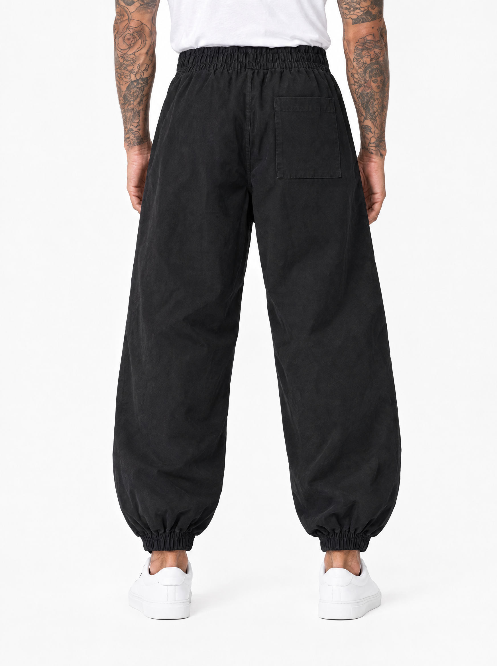 Pantalaccio con molla balloon fit nero DC19209