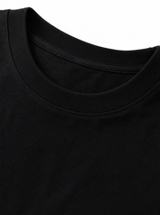 LOUVRE t-shirt cropped nera