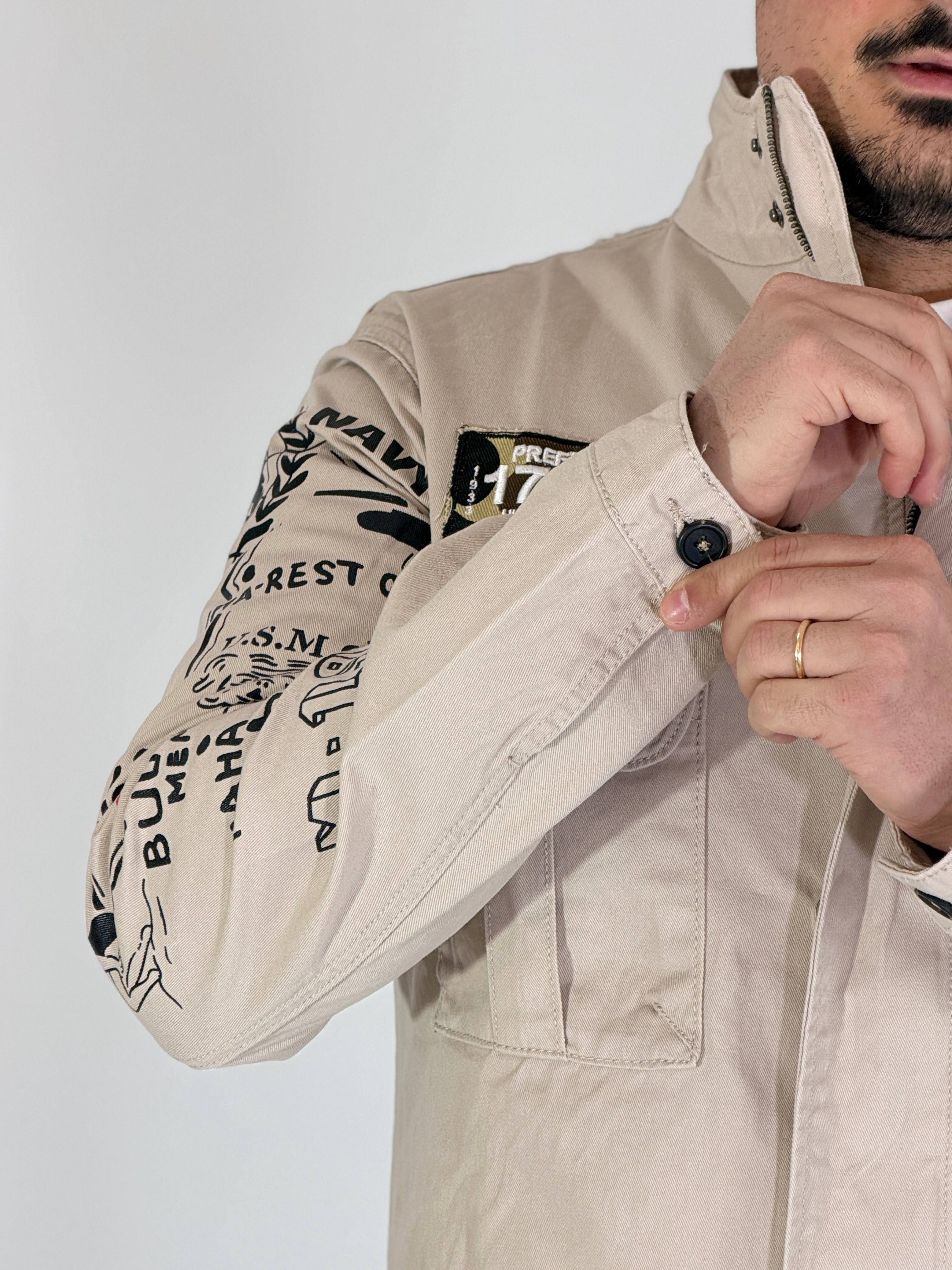 Field jacket beige LANCASTER
