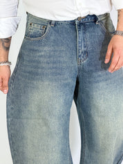 Jeans balloon sabbiato WJ04