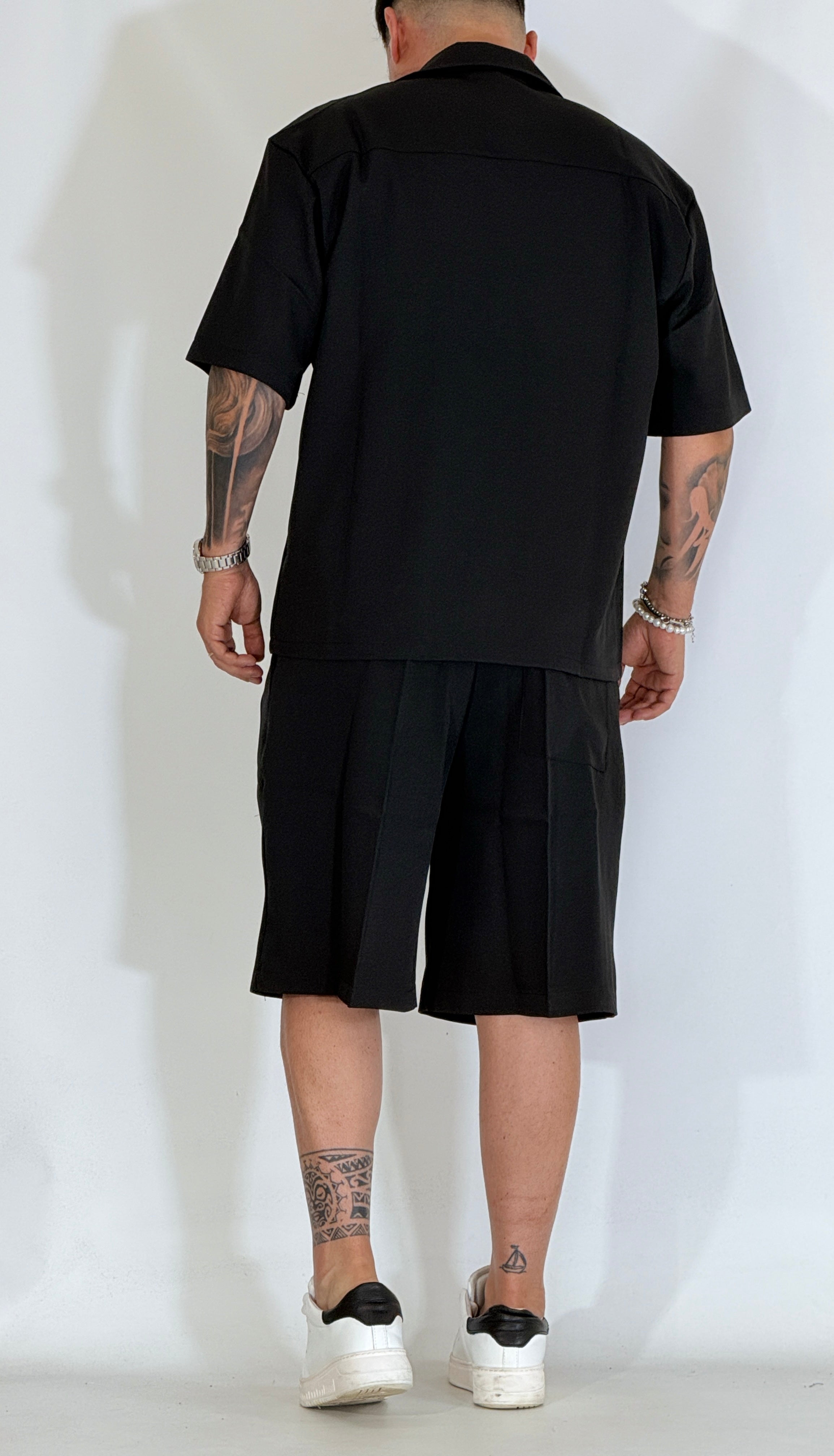 Fifth· Coordinato fiammato nero