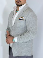 ONE · Cardigan giacca grigio