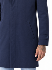 WONDER Trench elegante blu