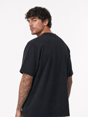 LOUVRE t-shirt cropped nera