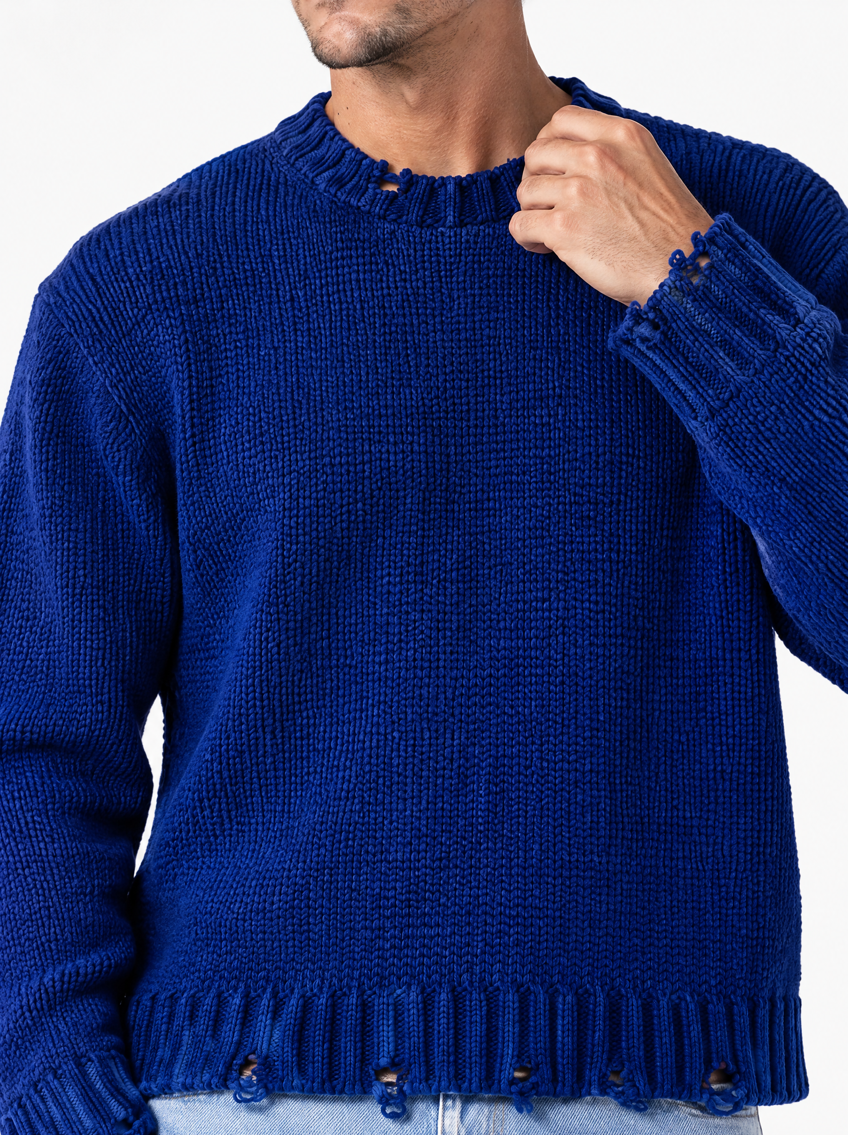 JOLLY girocollo con abrasioni elettrico