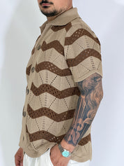 Etnia · Cardigan sabbia/camel