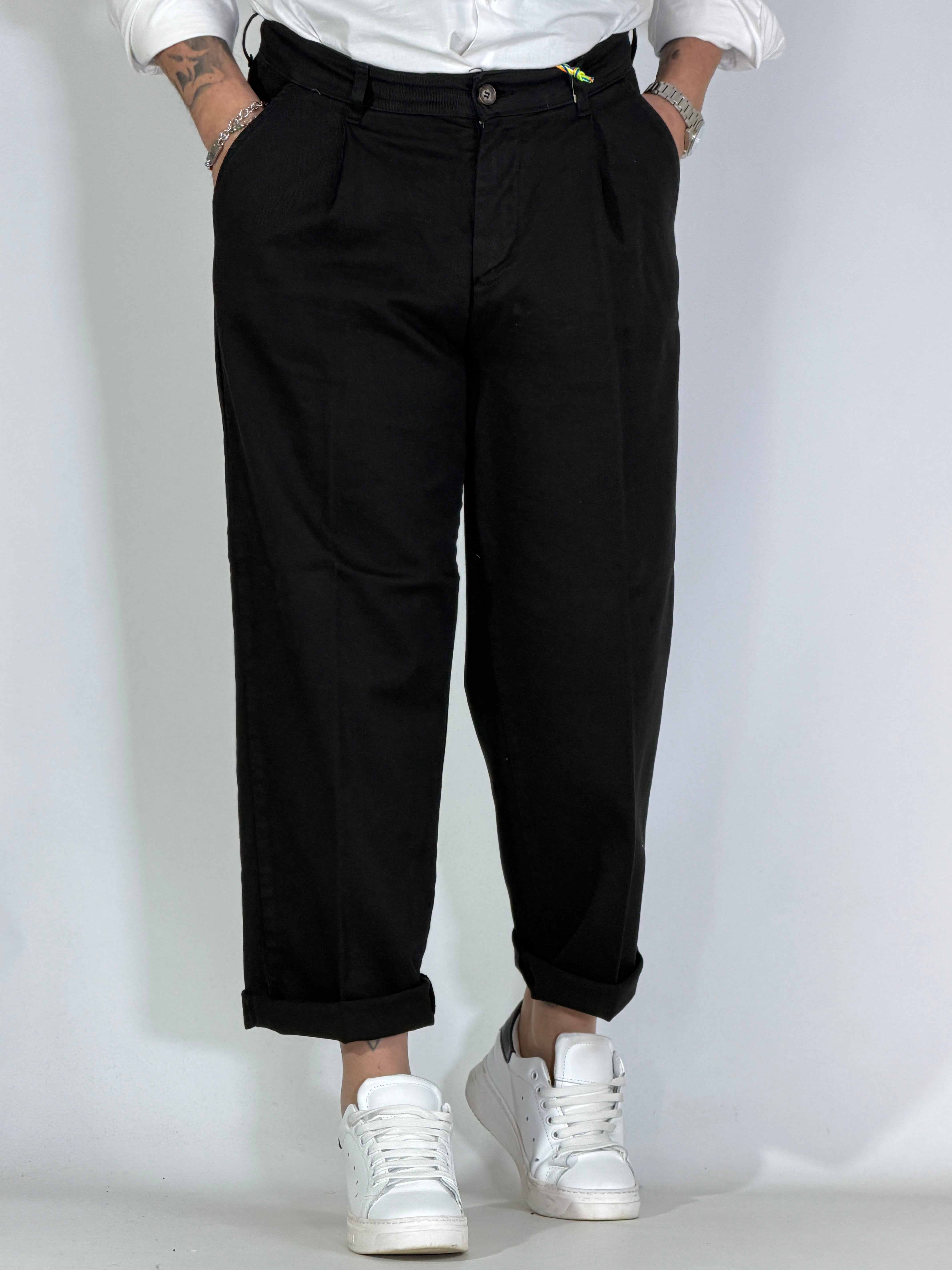 Atlas • Pantalone japan nero