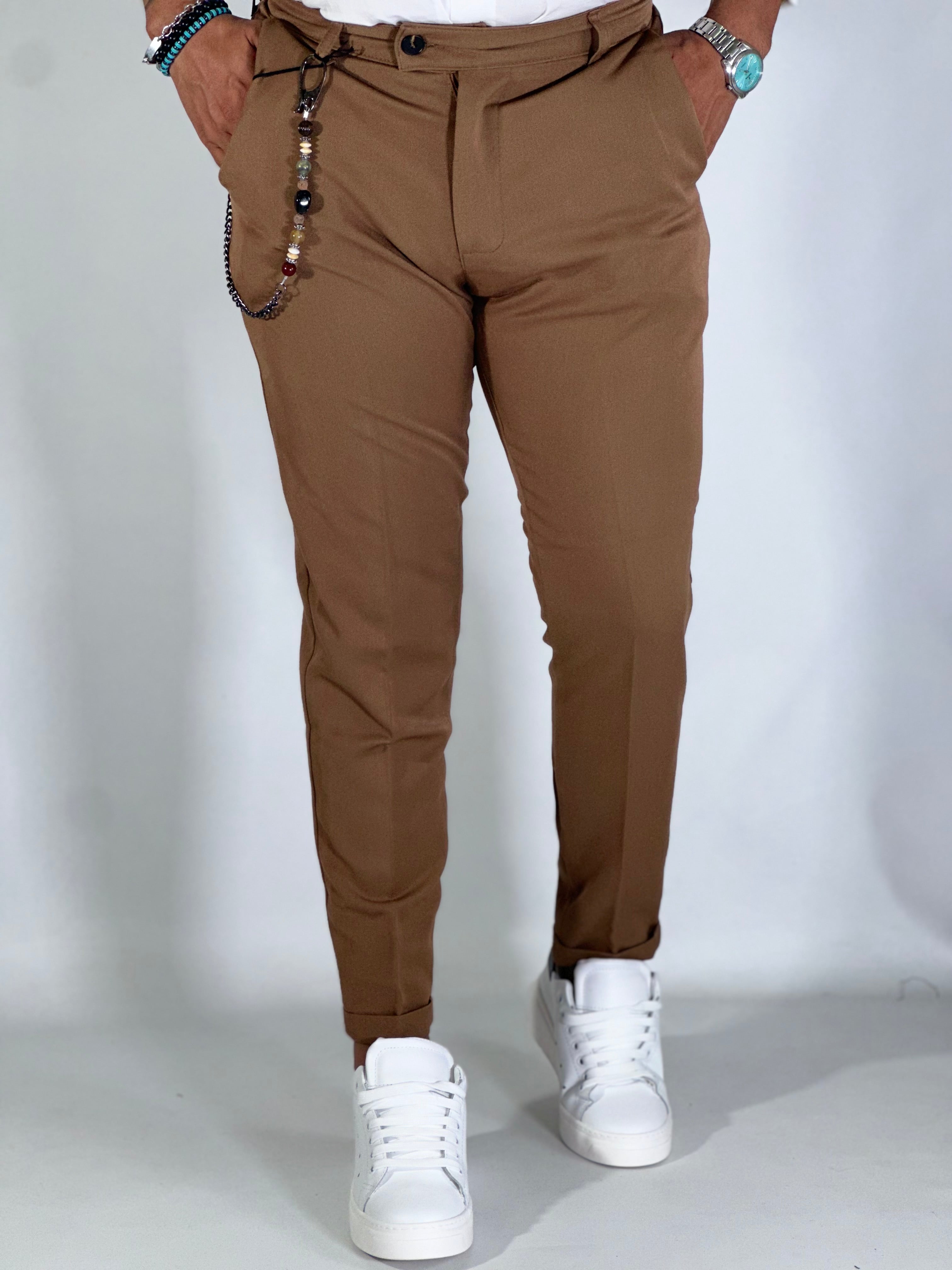 Pantalone cammello AG95