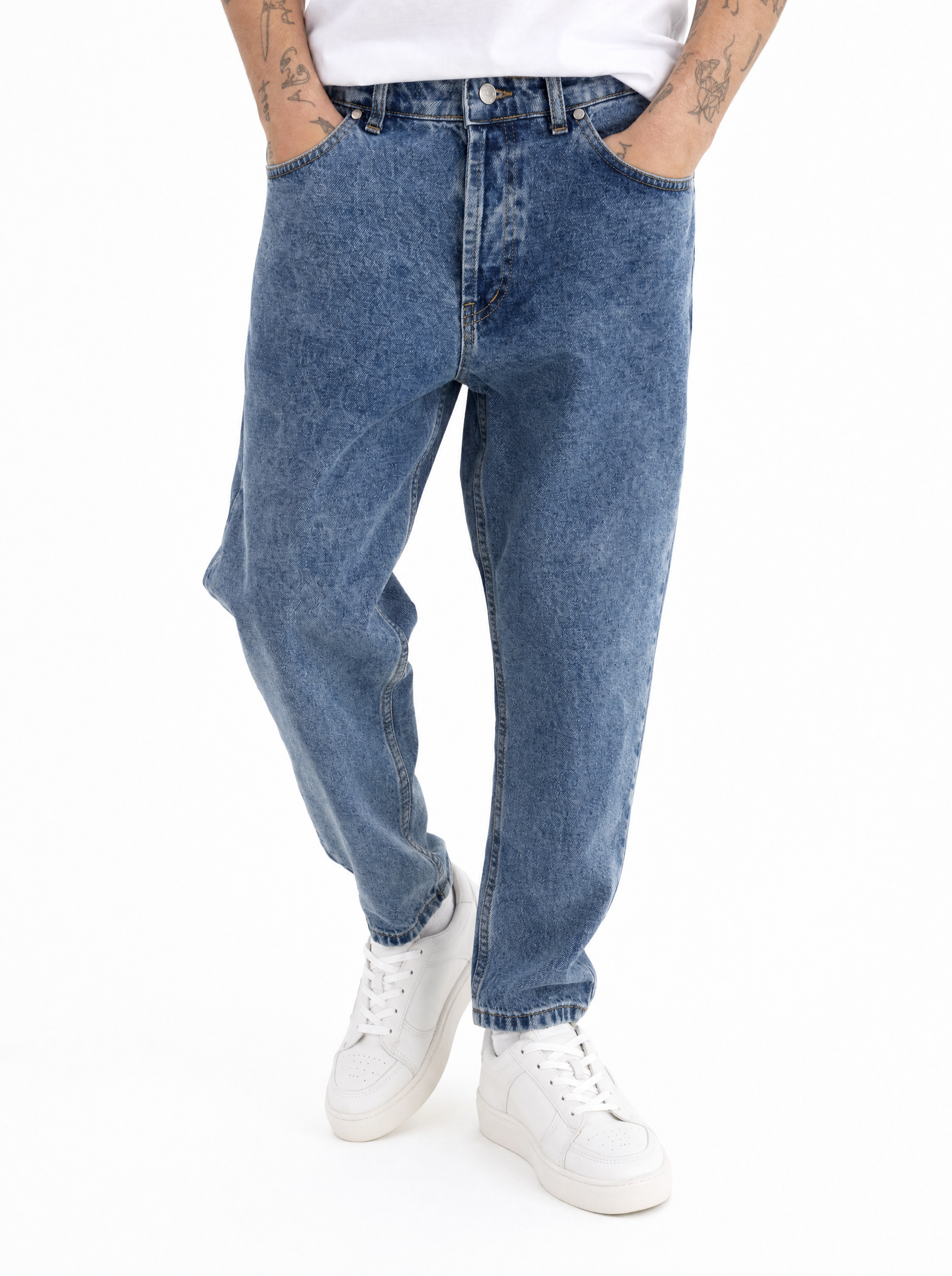 NEW JAPAN DENIM jeans marmorizzato