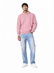 WILLIAMS felpa boxy rosa baby