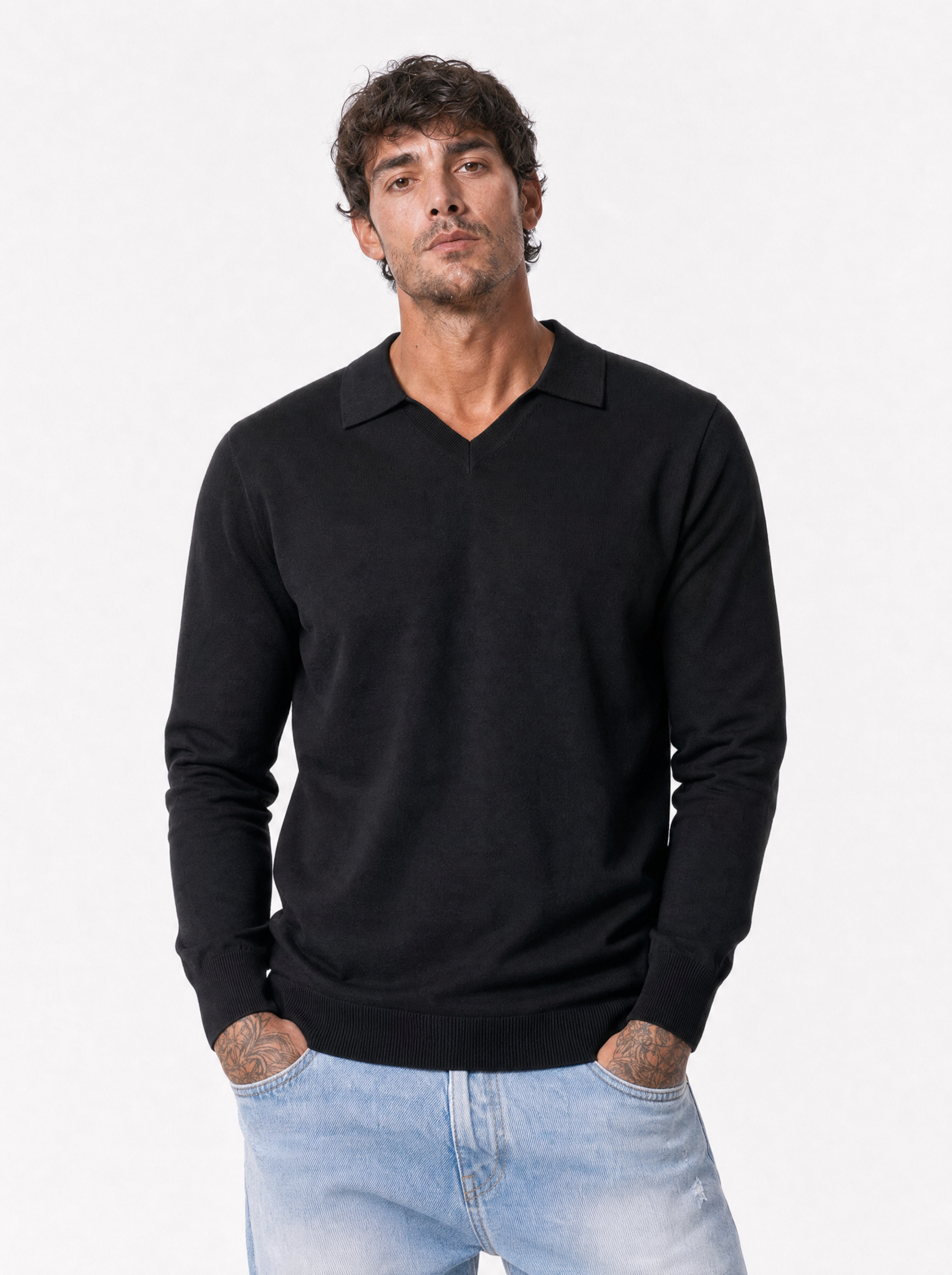 Polo nera MT852