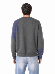 Maglia costine medium gray W86428