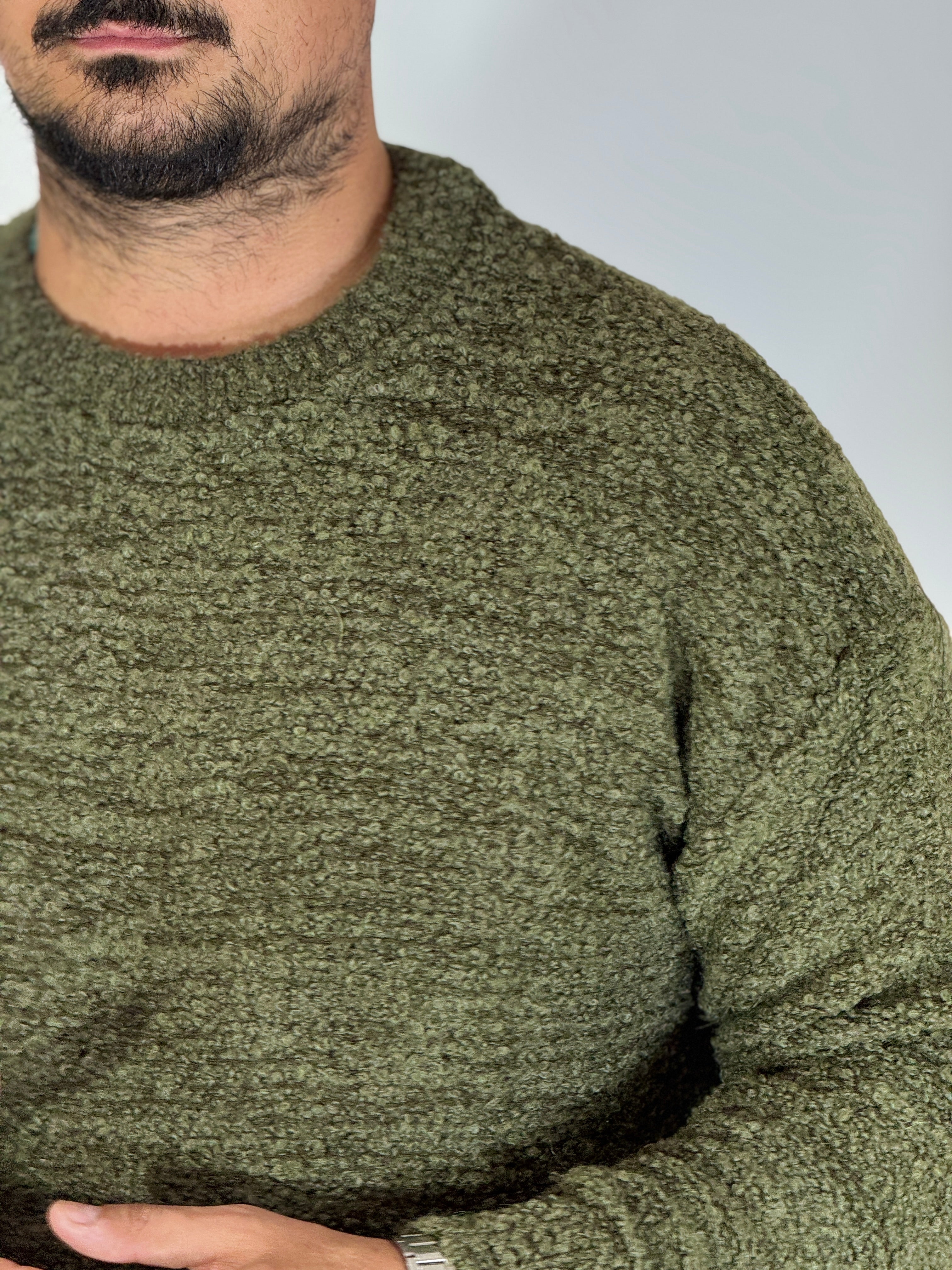 Girocollo boucler militare A464
