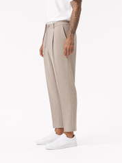 ESPERIA Pantalone con coulisse beige