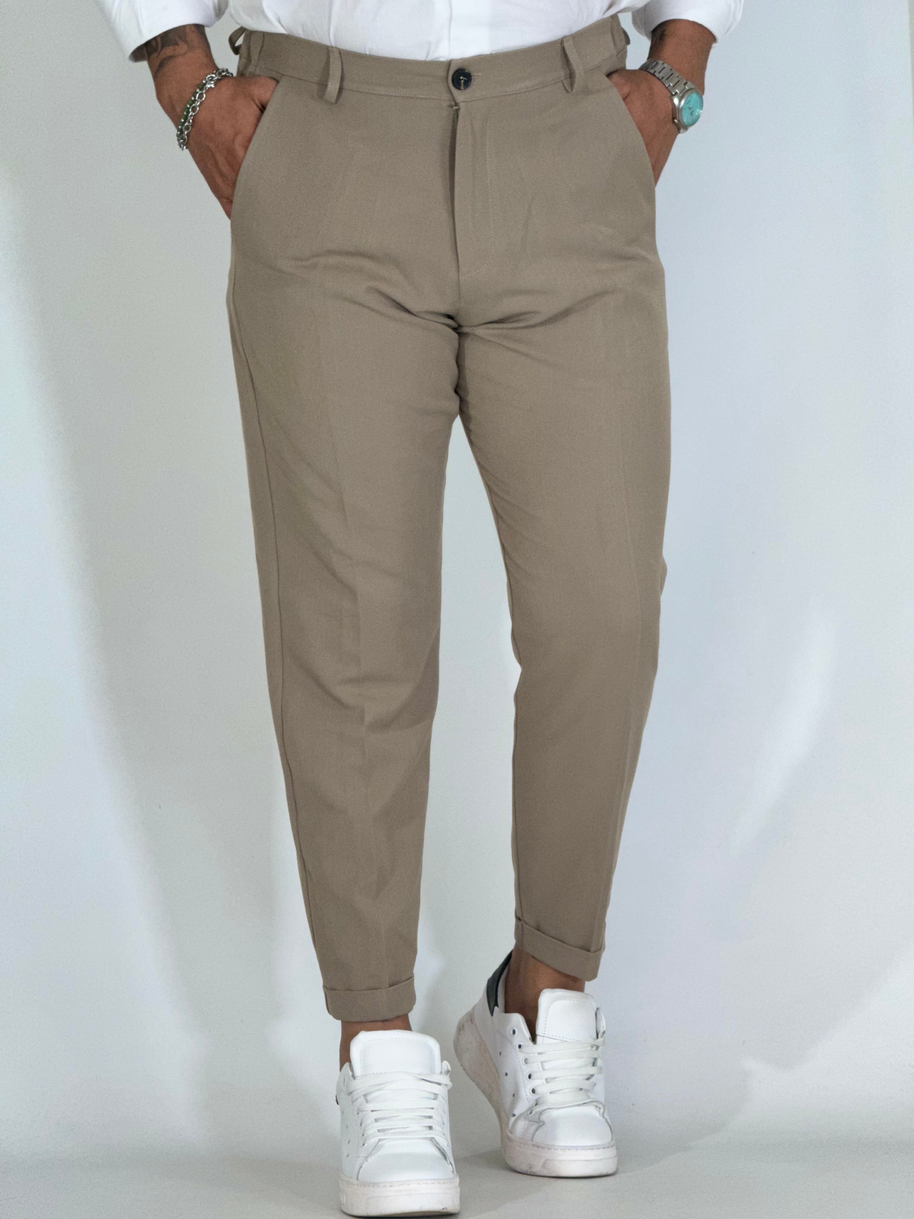 Pantalone elegante beige UM486
