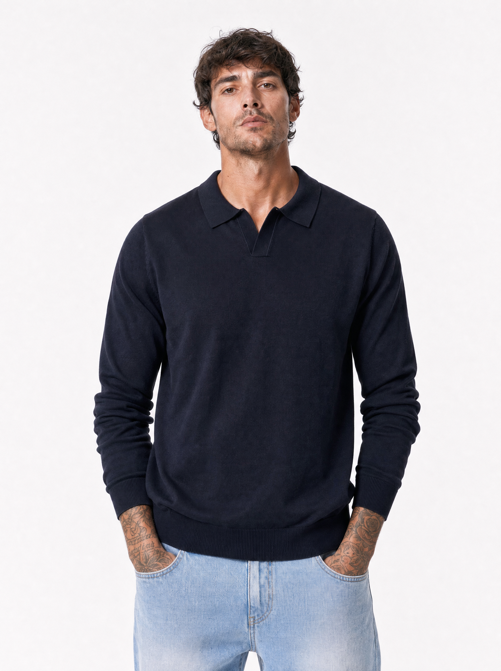 Polo blu MT852