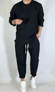 Coordinato SAFARI nero AD1293
