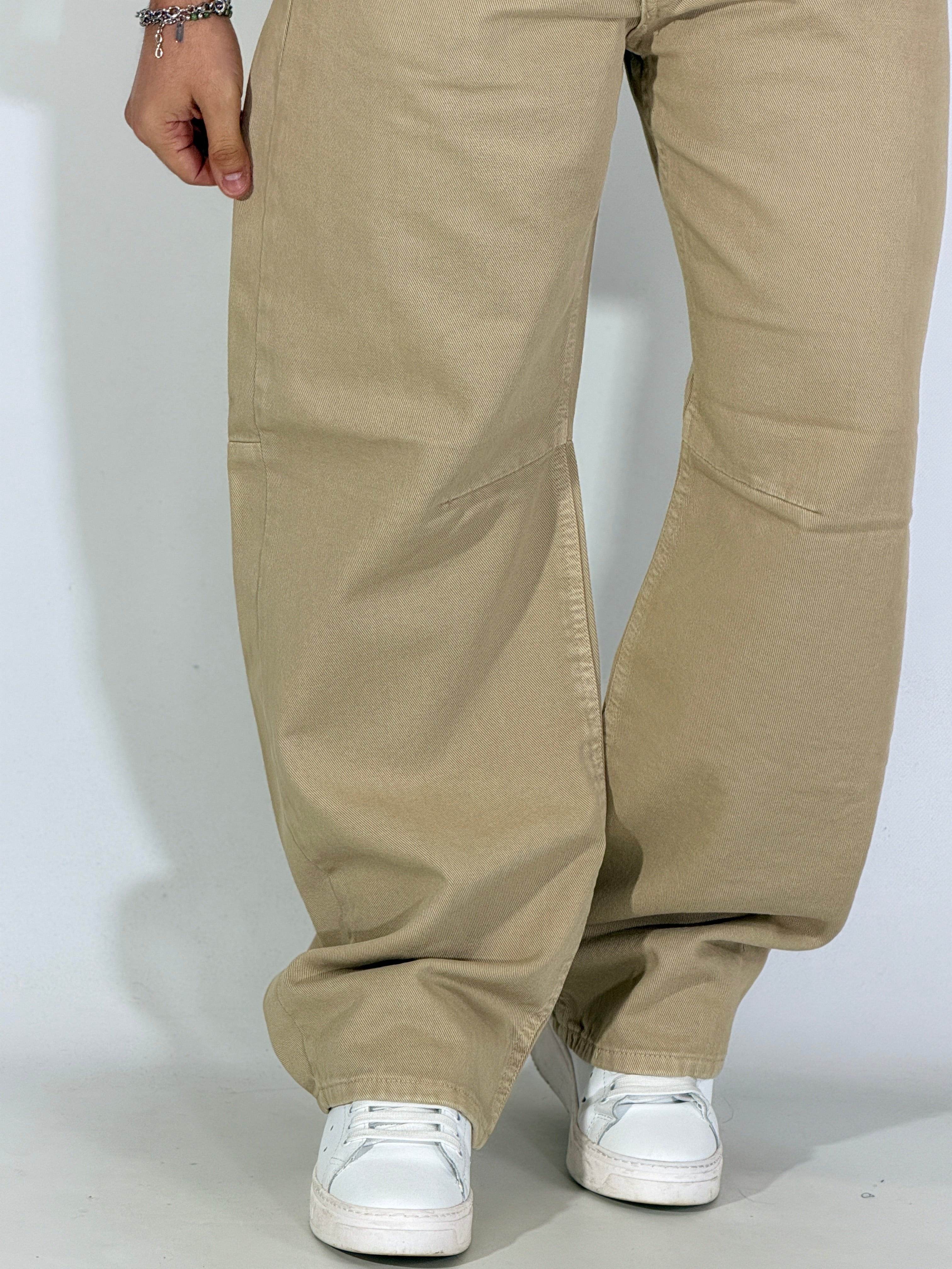 Jeans balloon beige PT30