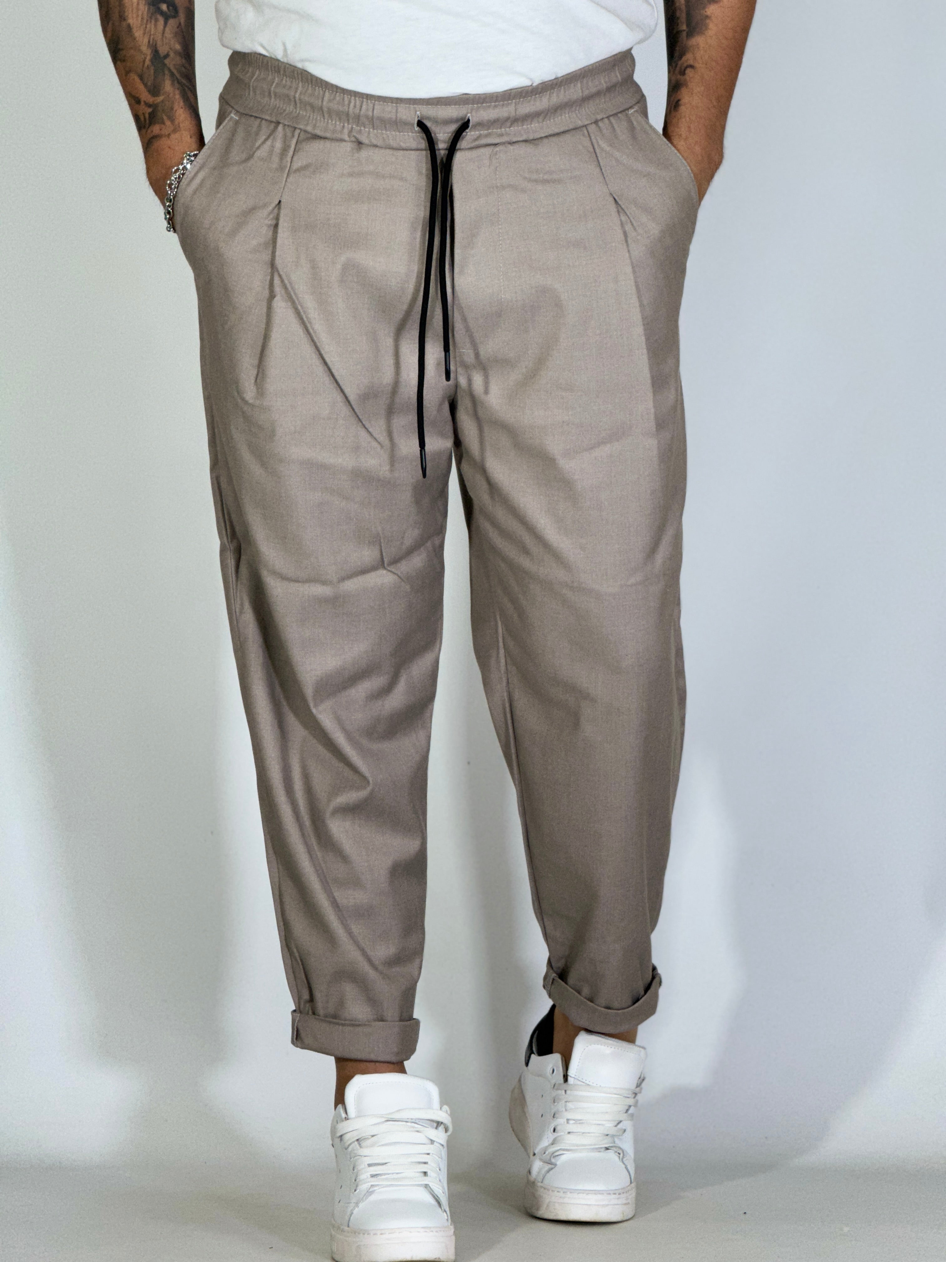 Pantalaccio japan tortora CHE77