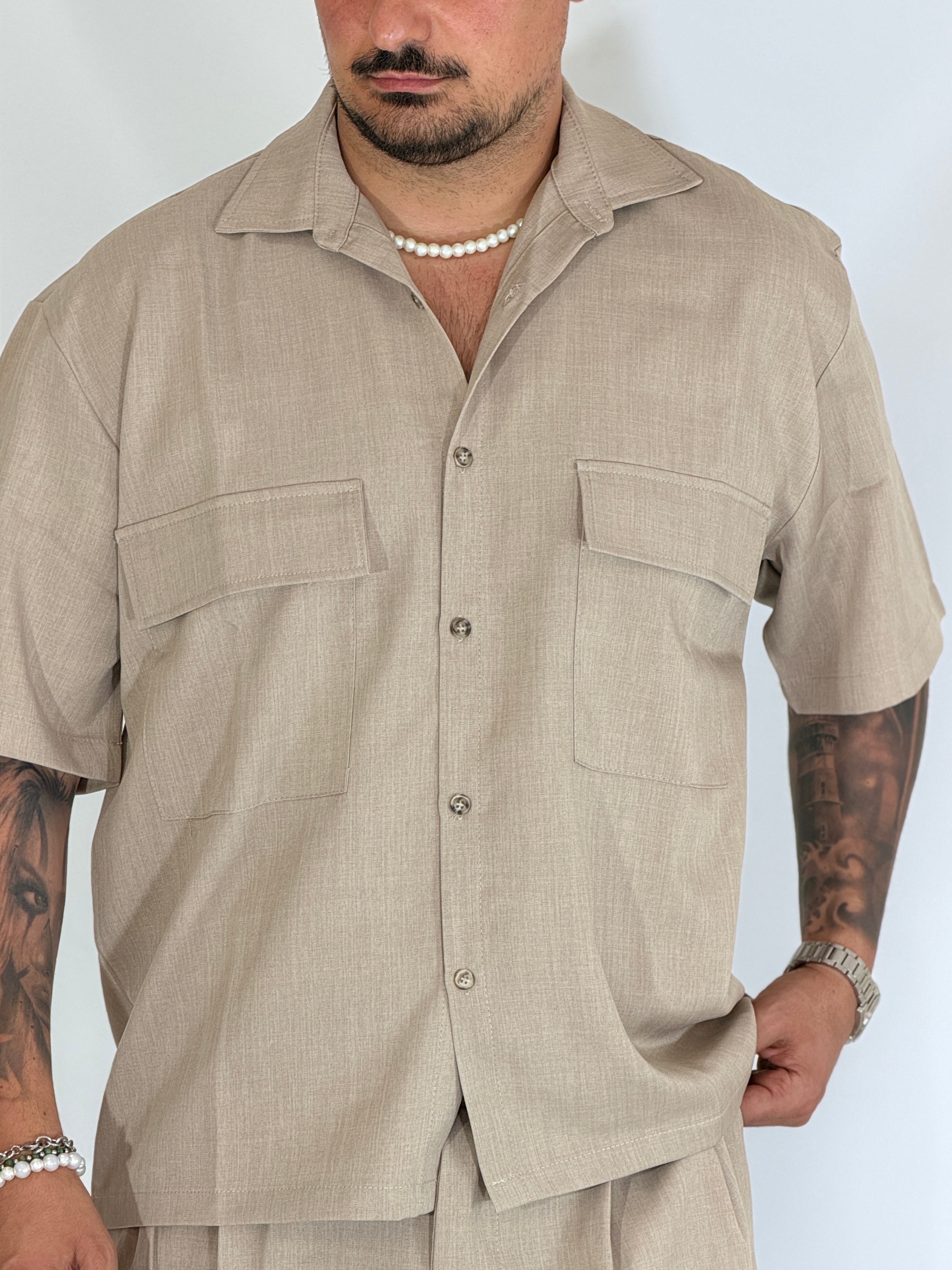 Fifth· Coordinato fiammato fango