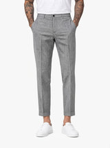 CENTAURO Pantalone fiammato grigio
