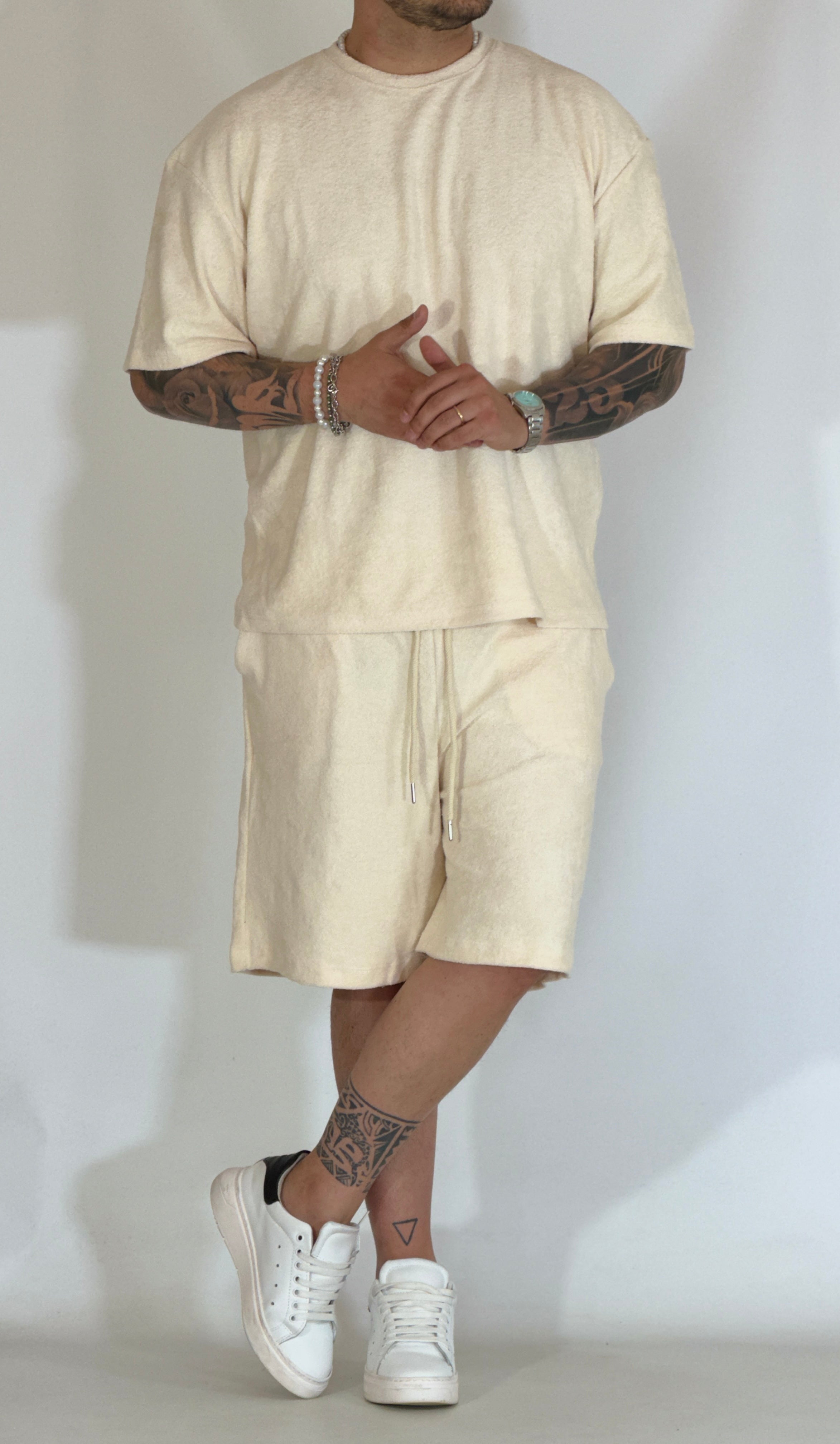 Sapri · Coordinato spugna beige