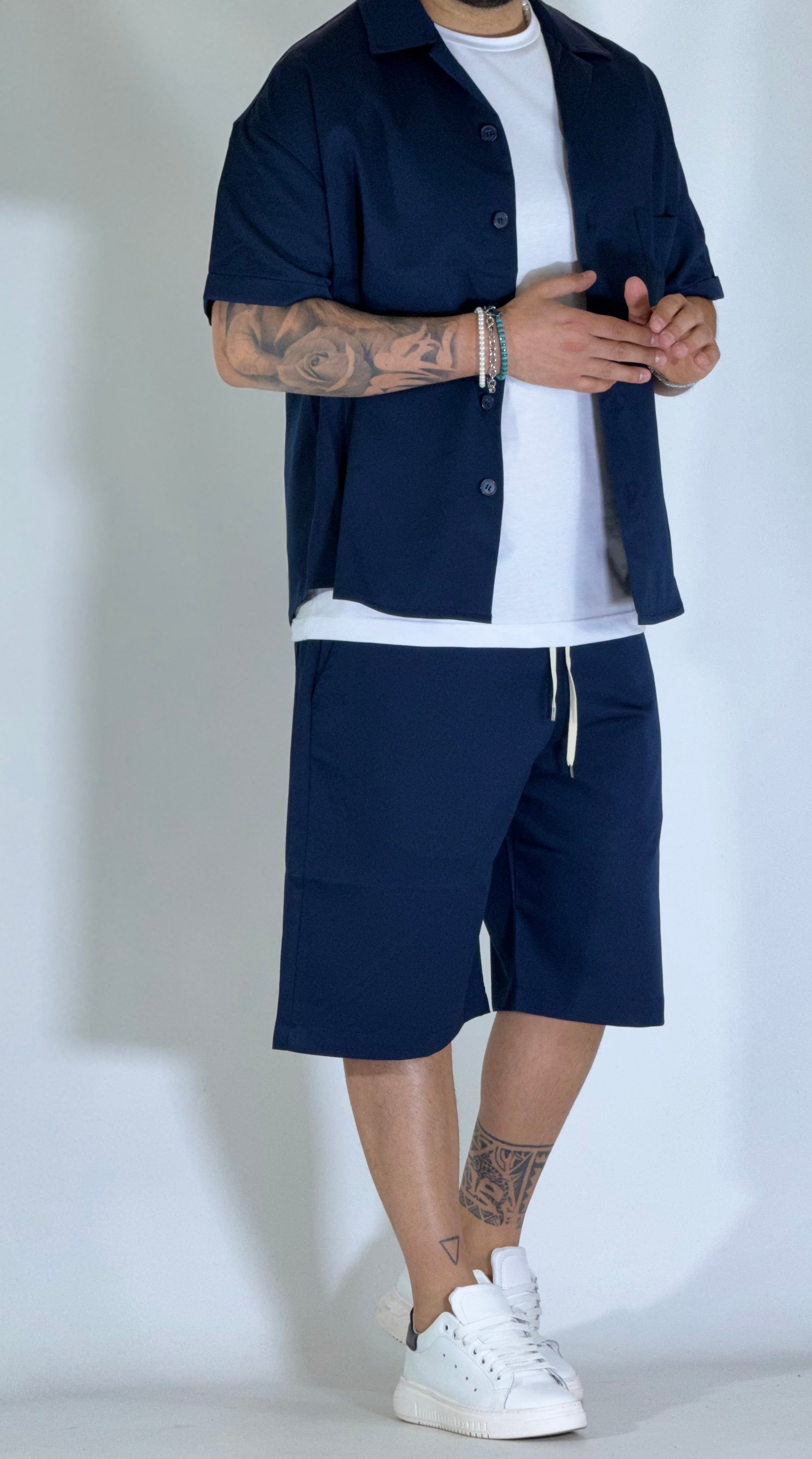 Coordinato sommelier blu GPE552