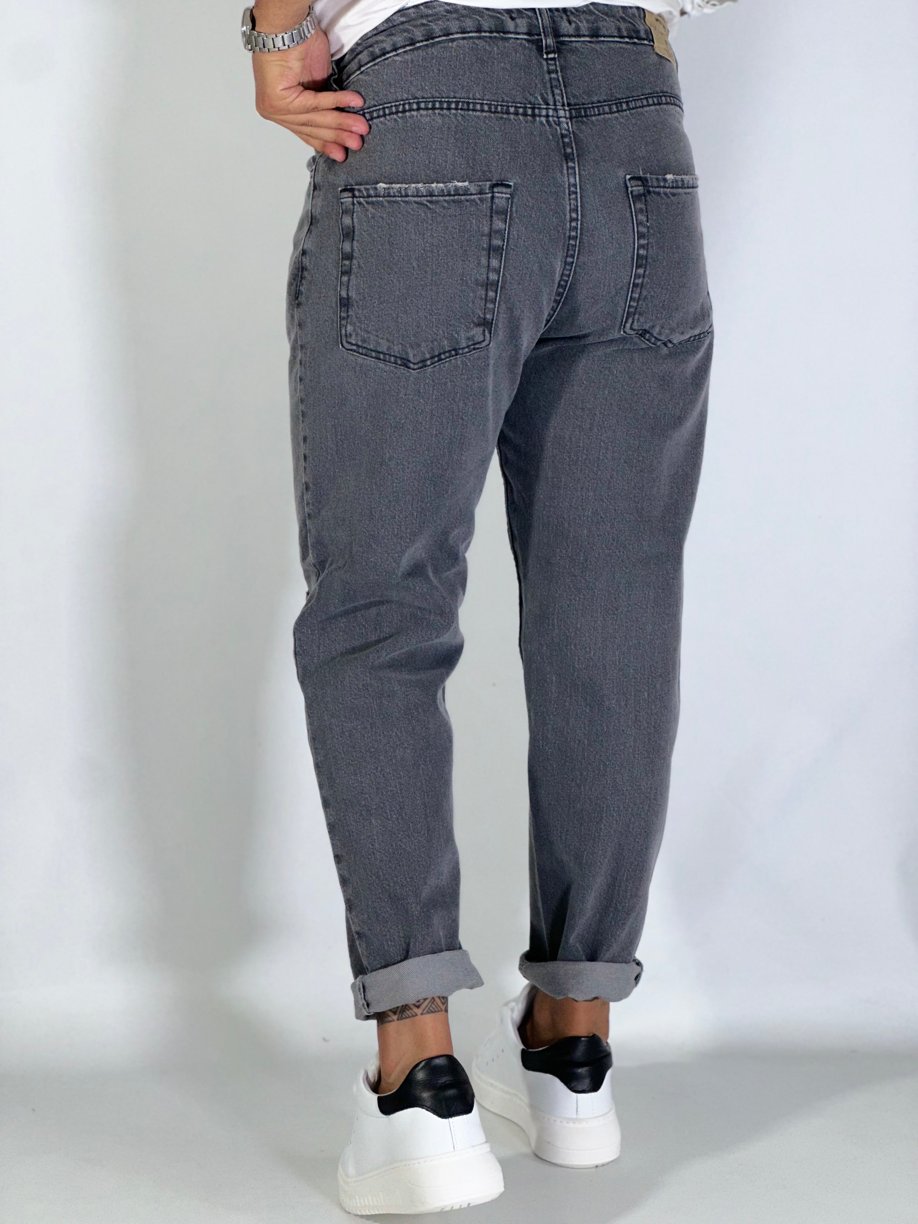 Jeans loose fit cenere DANK/BL33