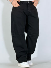 Jeans balloon nero PT30
