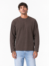 YAMAL Maglia long sleeve tortora
