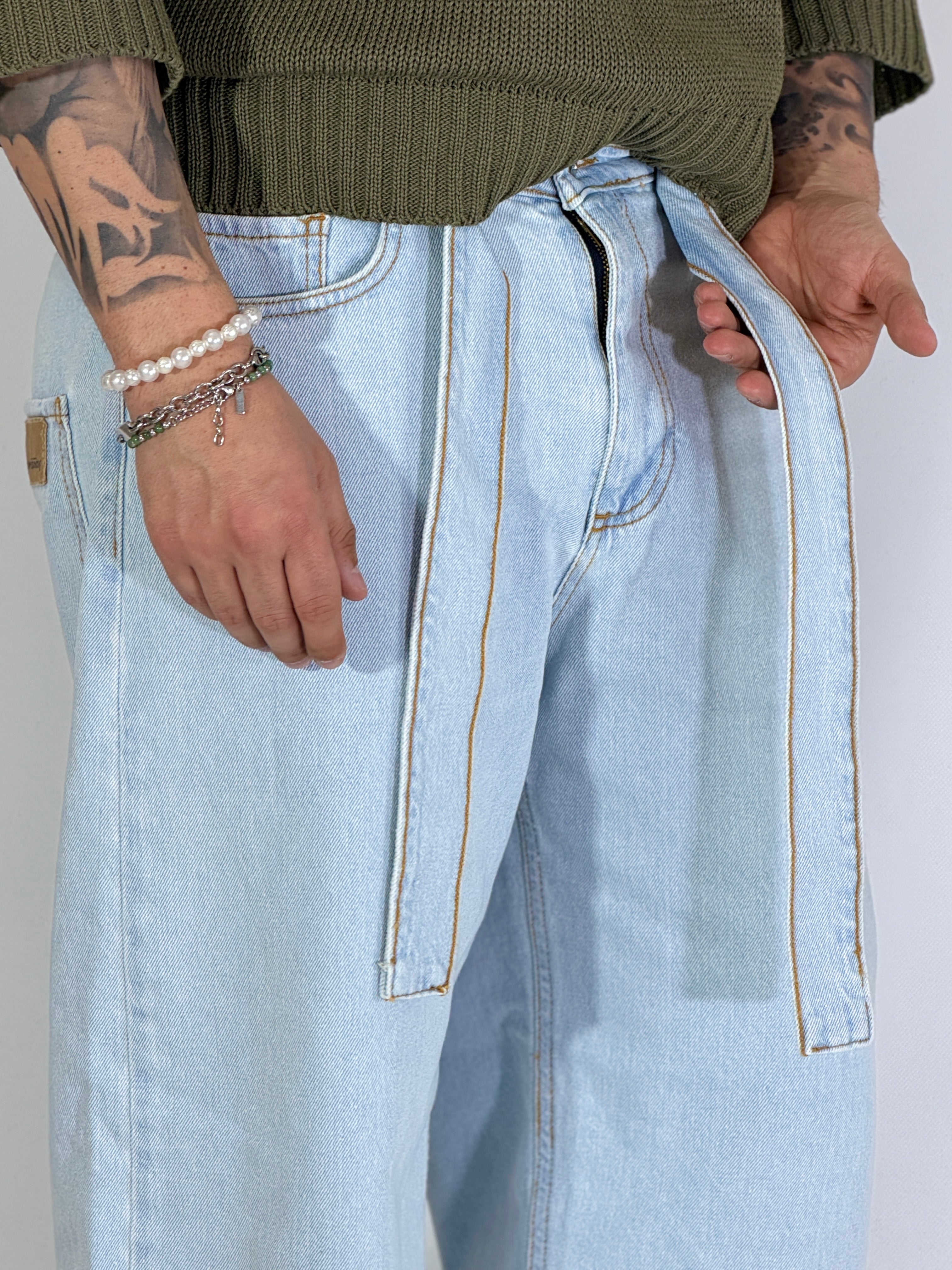 Jeans balloon chiaro ELPASO