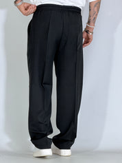 Pantalaccio fiammato palazzo nero BRIXTON
