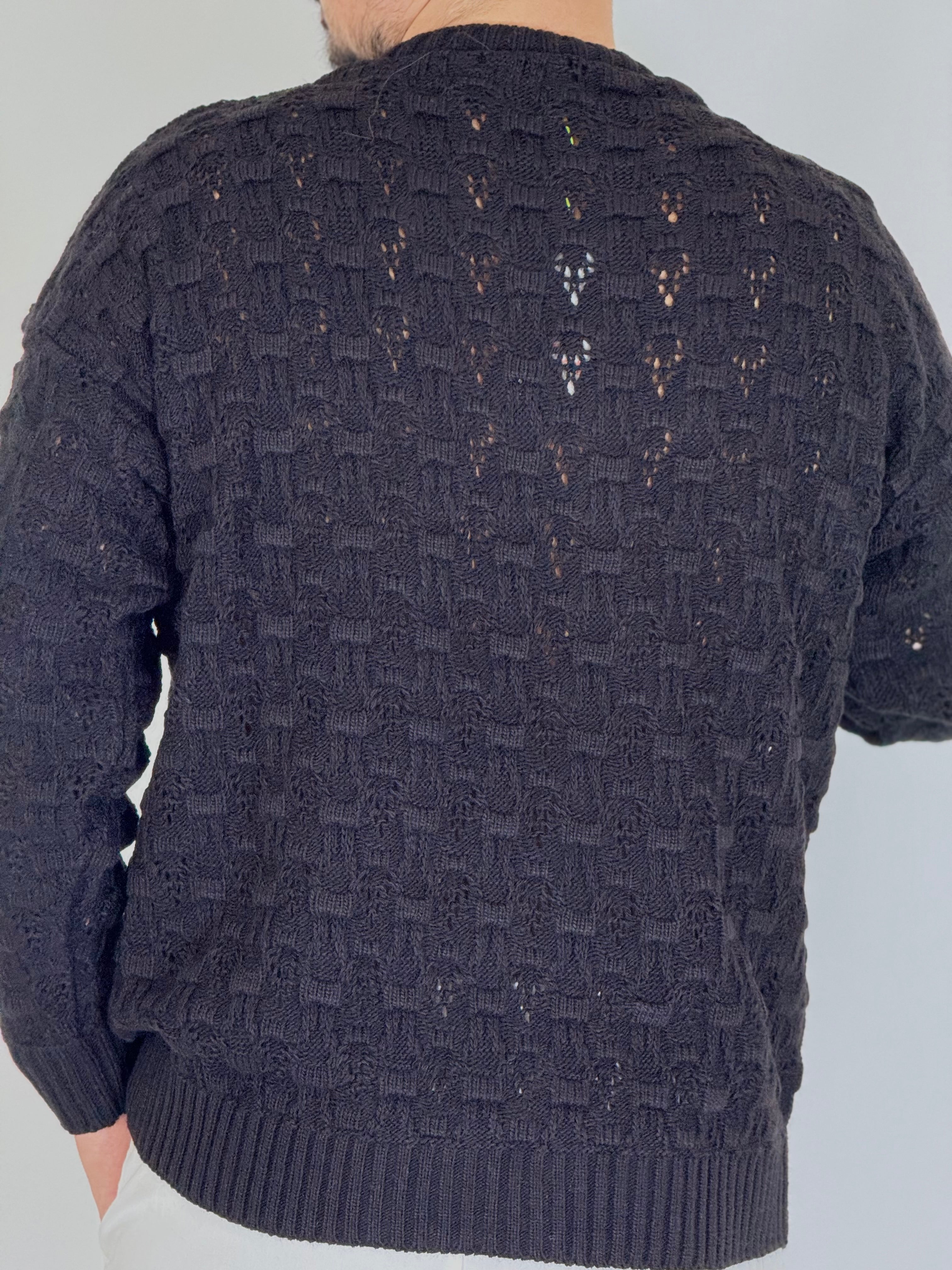 Maglione nero AUSTIN