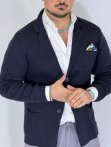 ONE · Cardigan giacca blu