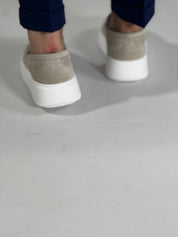 Mocassino casual camoscio BEIGE DR801