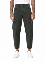 SOLARIS Pantalone cargo verdone