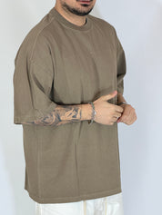 T-shirt fiammata fango 089G