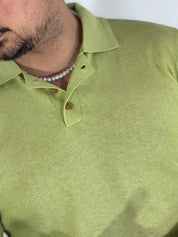 Polo tinta unita verdino STANLEY